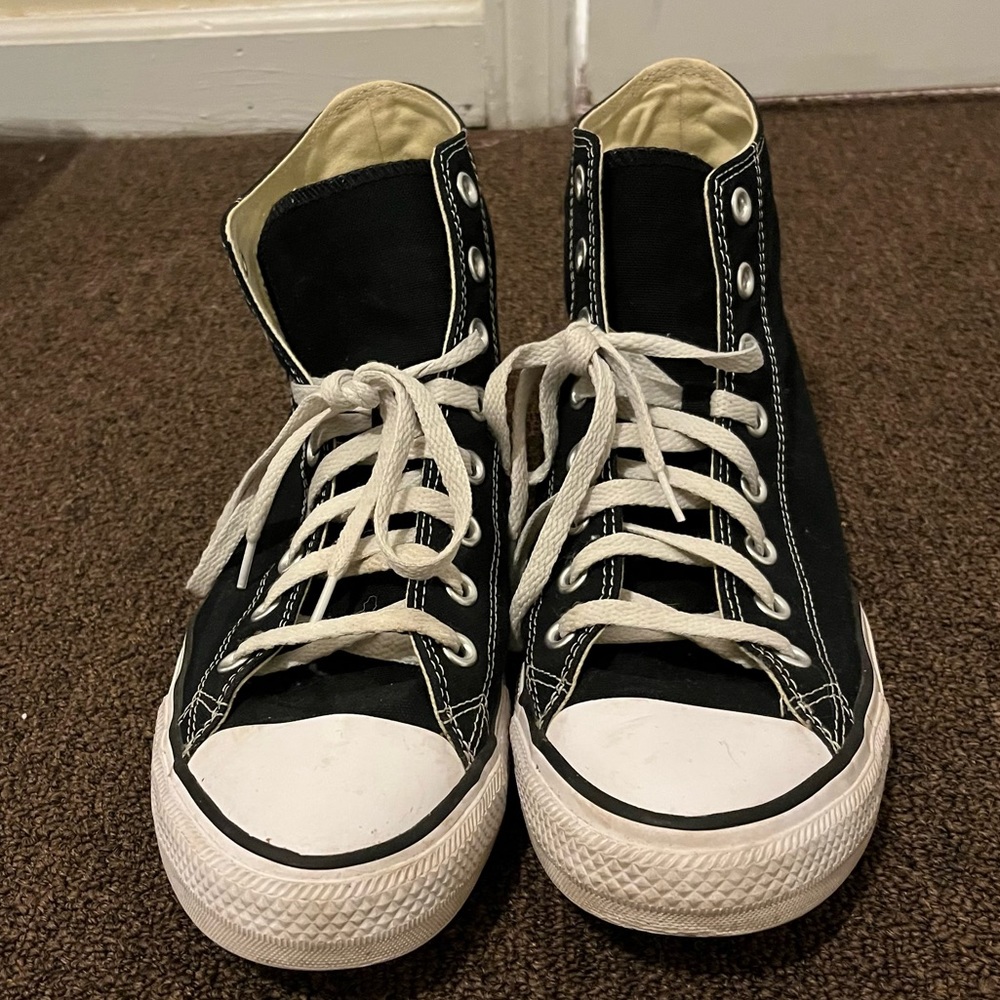 Black Converse High Top All stars